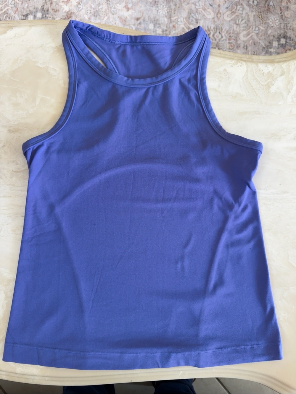 Lululemon Purple Racerback Tank Top Size 6 Yoga Athletic Workout